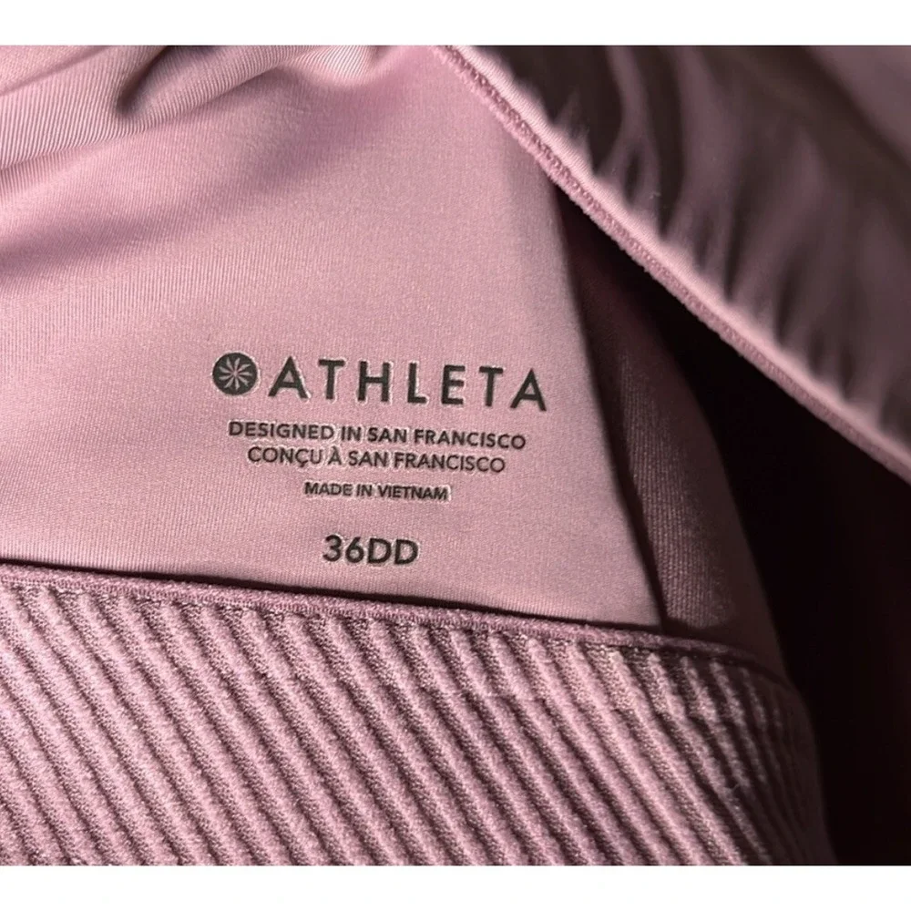 ATHLETA‎ Womens ADVANCE BRA Sports Gym Run Lift Fit Size 36 DD